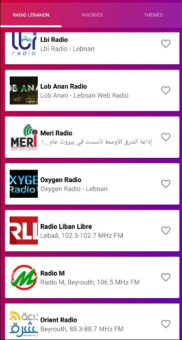 Radio Lebanon screenshot
